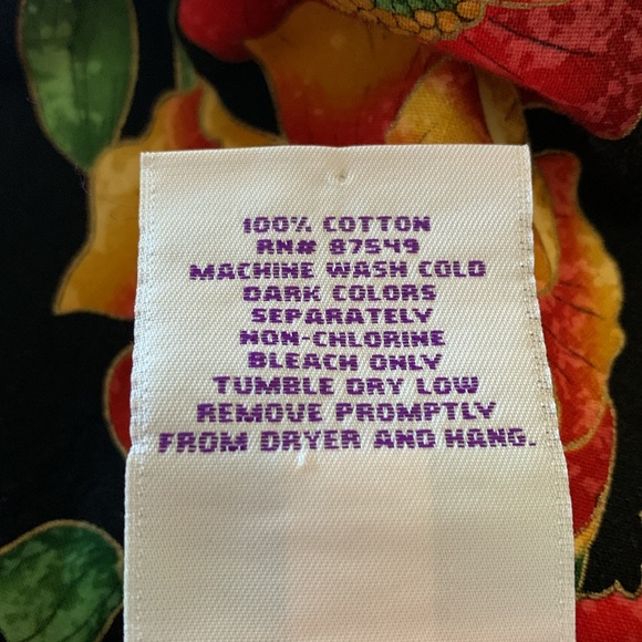 S.C.R.U.B.S. Medical Faux Wrap Floral Multi-Color Women’s Size L 100% Cotton Top - Picture 15 of 15